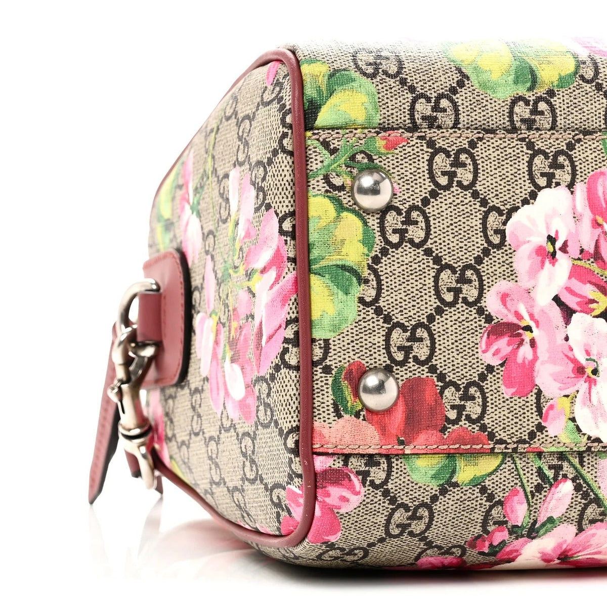 Gucci GG Supreme Top Handle Boston Bag – Brown