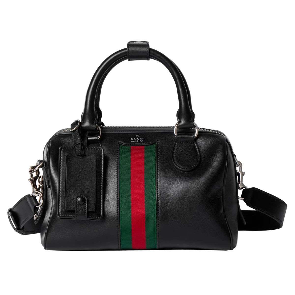 Gucci Web Trademark Duffle Bag – Black