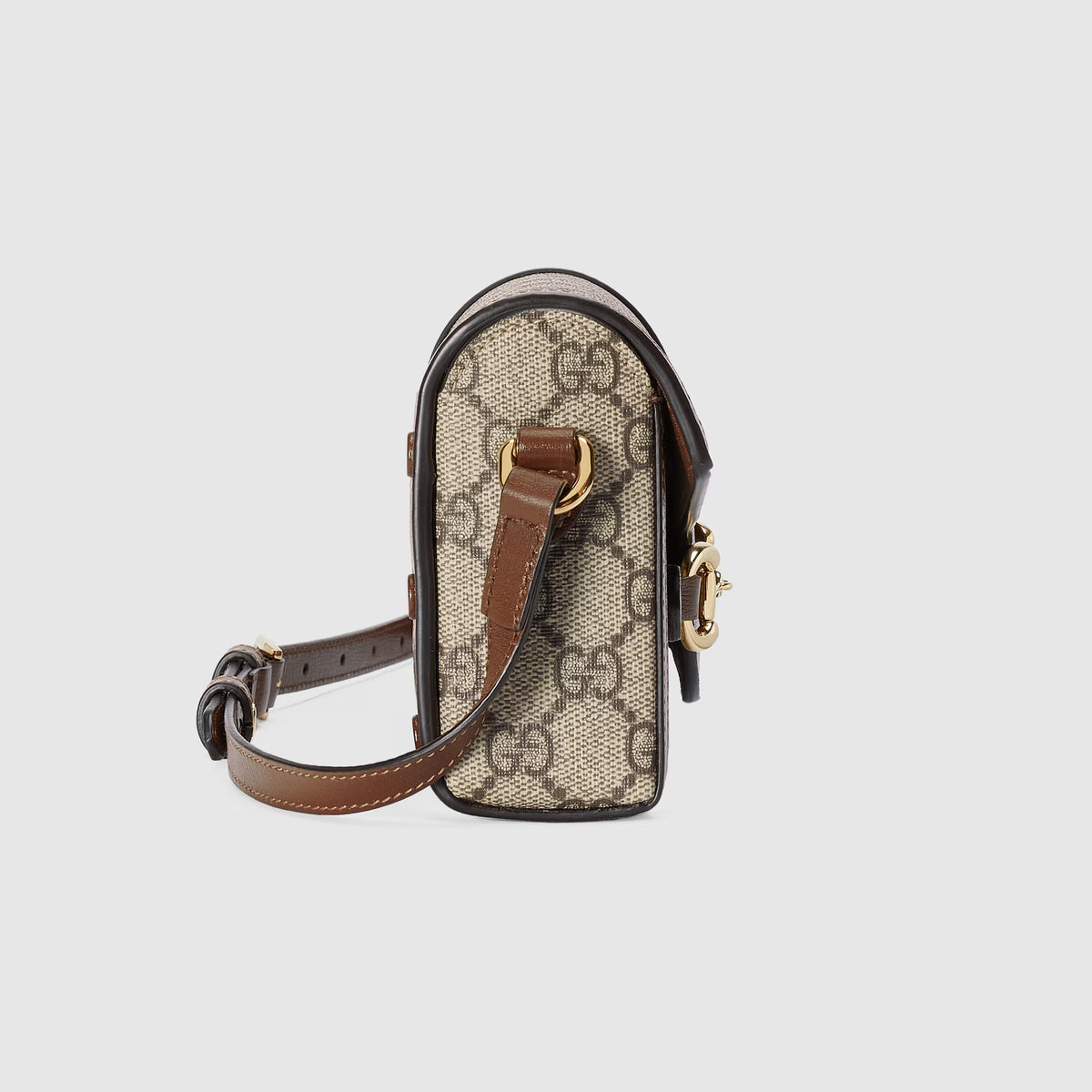 Gucci Horsebit 1955 Mini Shoulder Bag – Brown