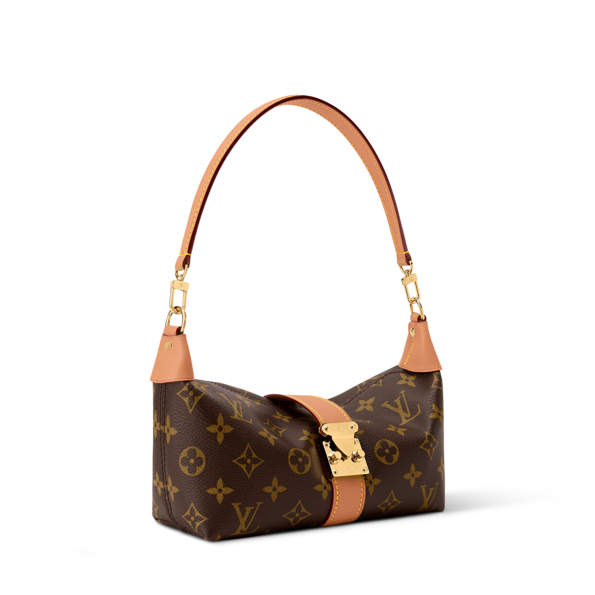 Louis Vuitton Monogram Canvas Pochette Mia Shoulder Bag – Brown