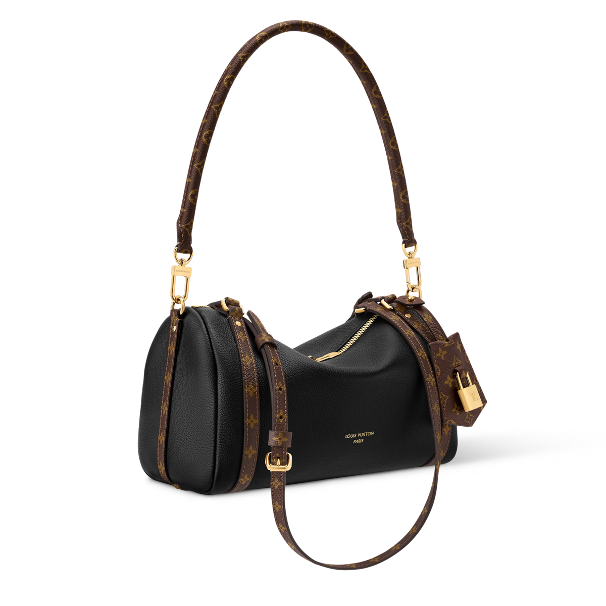 Louis Vuitton Calfskin Express PM Shoulder Bag – Black