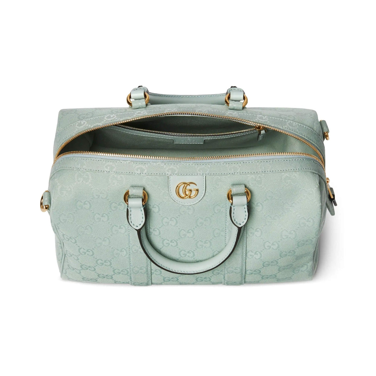 Gucci Ophidia Medium Boston Bag - Ice Blue