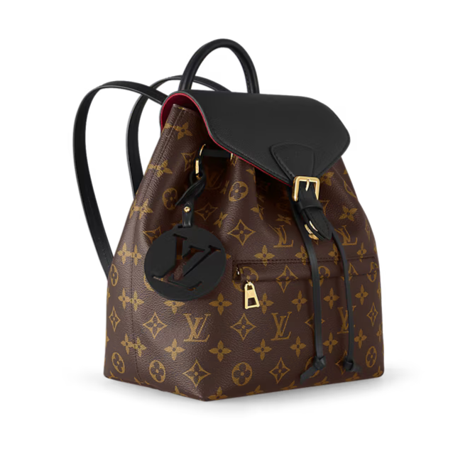 Louis Vuitton Montsouris PM Backpack - Monogram Black