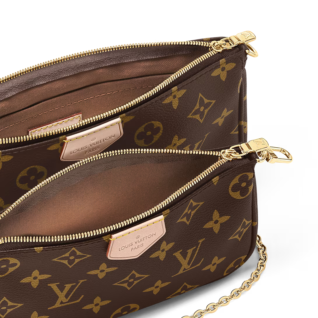 Louis Vuitton Multi Pochette Accessoires Crossbody Bag - Rose Clair