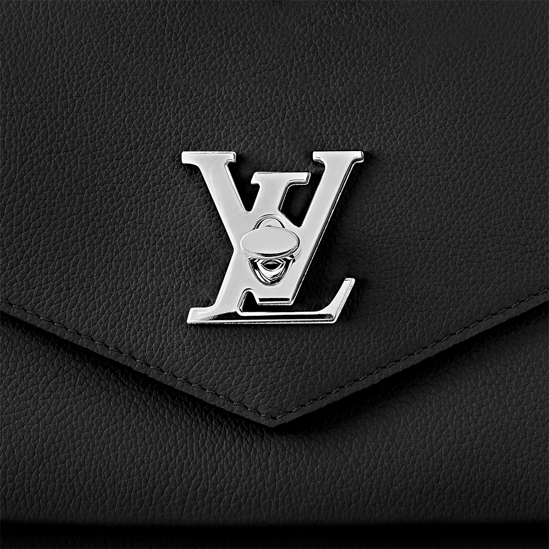 Louis Vuitton Mylockme Satchel Chain Bag - Black