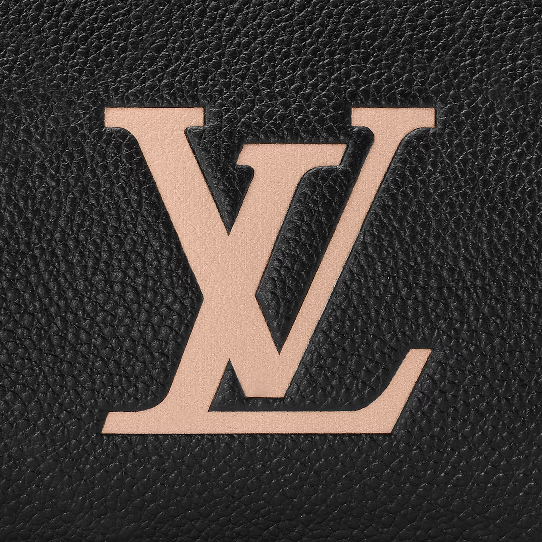 Louis Vuitton Nano Speedy Handbag - Black / Beige
