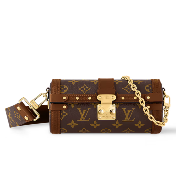 Louis Vuitton Papillon Trunk Handbag - Brown
