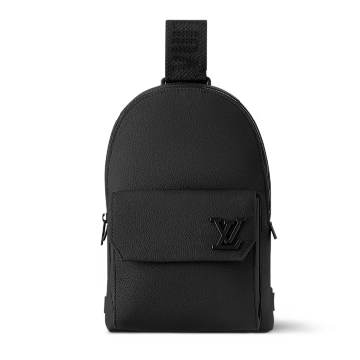Louis Vuitton Pilot Slingbag Bagpack - Black