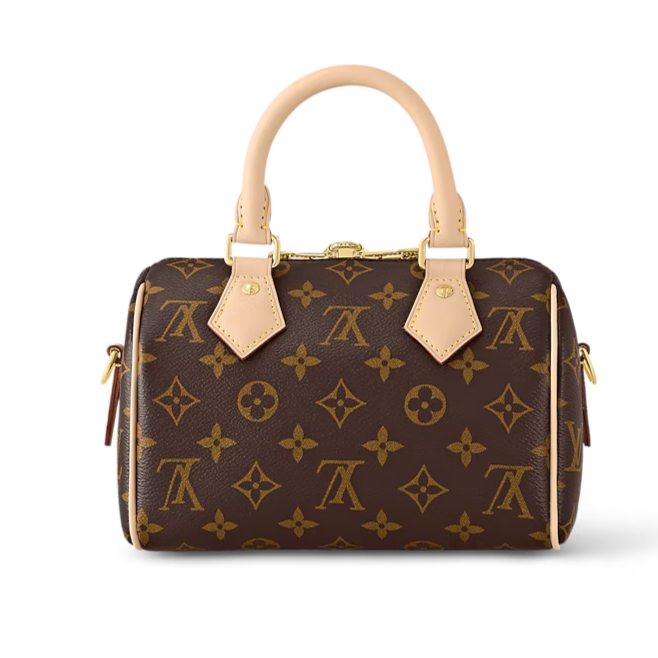 Louis Vuitton Speedy Bandoulière 20 Handbag - Beige